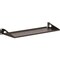 Kendall Howard Kendall Howard 1U 6" Vented Light Duty Rack Shelf, Black LDRS1U6V - alternate 1
